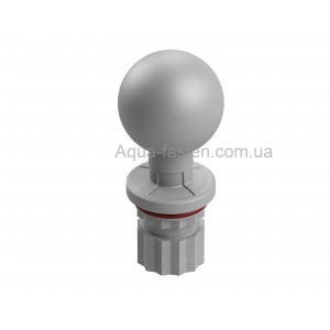 Ab038 Фиксатор шарового соединения D=1,5" /38мм (серый)
