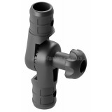 Tt223 Наклонно-з'єднувальний вузол для труб (Ø 22/29 мм) з дискретністю нахилу 27,7 ° з максимальним кутом розкриття 221,6 °